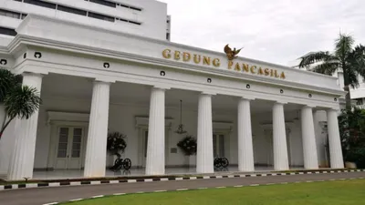 Ilustrasi Gedung Pancasila yang Lekat dengan Sejarah