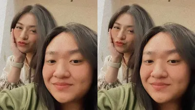 Kolase Foto Nadya Holscher dan Nathalie Holscher