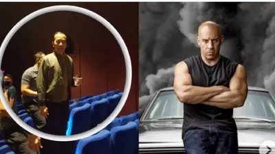 Presiden Joko Widodo menyempatkan diri nonton film FastX di bioskop