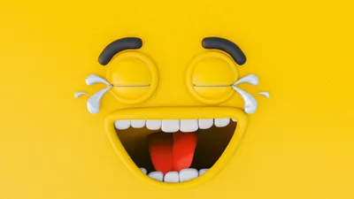 Ilustrasi orang yang humoris.