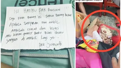 Pesan Cinta Seorang TKW yang hendak Mengirimkan Paket untuk Keluarganya di Kampung Halaman