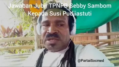 Jubir TPNPB Sebby Sambom Anggap Susi Pudjiastuti Seorang Penjajah