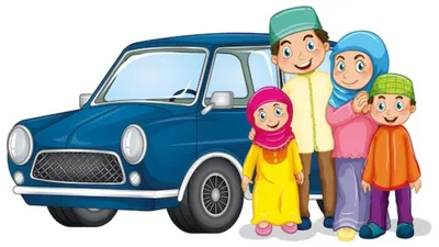Ilustrasi mudik lebaran 2023