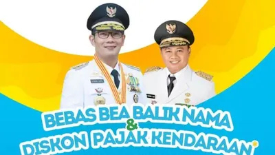 Pemerintah Provinsi Jabar menggelar program pemutihan bea balik nama dan diskon pajak kendaraan bermotor.