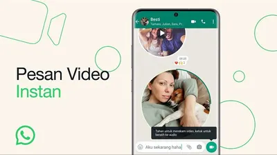 Platform media sosial WhatsApp luncurkan fitur baru pesan video instan