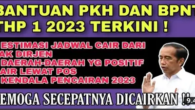Pencairan PKH dan BPNT Tahap 1 2023