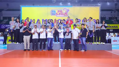 Tim voli putri bandung bjb Tandamata berhasil menyabet gelar juara pada ajang Proliga 2023 setelah mengalahkan Jakarta Pertamina Fastron.