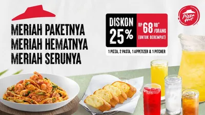  Promo Ramadan Pizza Hut Diskon 25 Persen