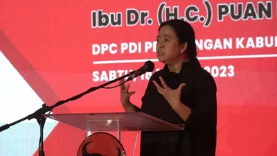 Puan Maharani gembleng ribuan kader PDIP Boyolali, Sabtu (18/3).