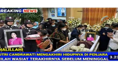 Putri Candrawati Dikabarkan Mengakhiri Hidup di Penjara