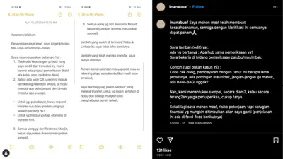Klarifikasi pelaku penempelan Qris Palsu di Sejumlah Masjid di Jakarta 