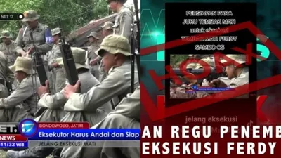 Ada Kabar Regu Penembak Jitu Disiapkan untuk Eksekusi Mati Ferdy Sambo, Benarkah atau Hanya Hoaks?