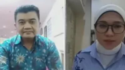 Pakar Psikolog Forensik Reza Indragiri dan  Melisa Anggraini selaku kuasa hukum keluarga David