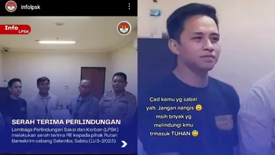 Mata Sembab Richard Eliezer Usai Serah Terima Perlindungan LPSK