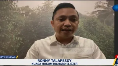 Ronny Talapessy buka suara tentang izin wawancara eksklusif Richard Eliezer di salah satu TV Swasta
