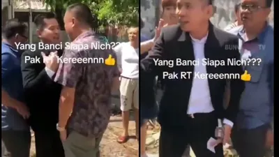 Cuplikan video Riang Prasetya dikeroyok oleh beberapa orang