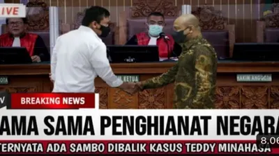 Ferdy Sambo dan Teddy Minahasa Ternyata Terkait dalam Kasus Narkoba, Benarkah?