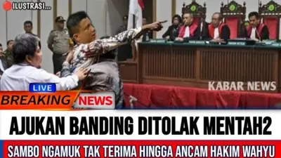 Ferdy Sambo Disebut Ngamuk di Persidangan 