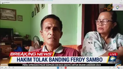 Samuel Hutabarat, Ayah Brigadir Yosua Tanggapi Soal Banding Ferdy Sambo yang Ditolak