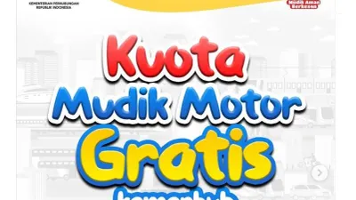 Jadwal Pendaftaran Mudik Gratis Motor Kereta Api (Motis) Kemenhub