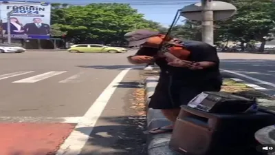 Sosok Seniman Jalanan Ini Dicari Hotman Paris, Ada Apakah?