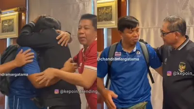 Official Thailand vs Manajer Timnas Indonesia