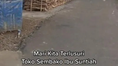 Inilah Lokasi  Toko Sembako Ibu Suntiah yang Viral di Tiktok, Ada Apa ya?