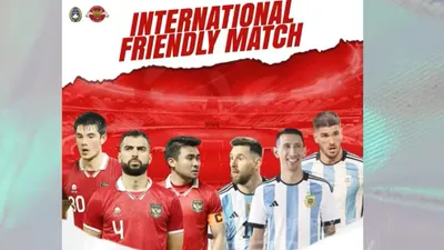 Pertandingan Timnas Indonesia vs Argentina