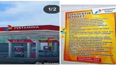 Tata Tertib di sebuah SPBU Petatal Sumatera Utara Bikin Ngakak