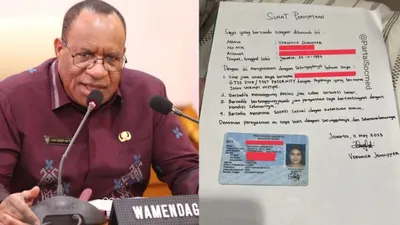 Veronica Jennifer buat surat pernyataan untuk tantang John Wempi Wetipo