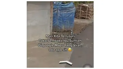 Warganet salah server cari toko sembako Ibu Suntiah
