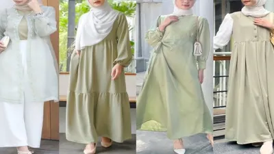 Trend Busana Lebaran 2023, Dominasi Warna Hijau Sage 