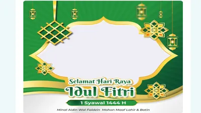 20 Twibbon Ucapan Hari Raya Idul Fitri 1444 H yang Cocok Kamu Bagikan di Medsosmu!