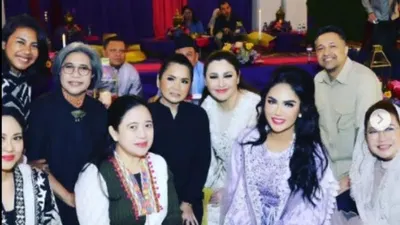 Puan Maharani buka bersama bareng Krisdayanti