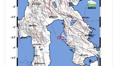 Gempa Bumi 4.0 Magnitudo Guncang Kabupaten Kolaka Utara