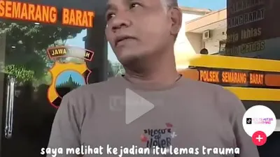 Heru Susanto, sopir truk tronton yang mengakibatkan kecelakaan KA Brantas