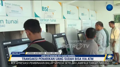 Layanan BSI Mulai Terpantau Normal