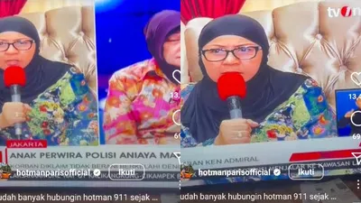Elvi, ibunda dari Ken Admiral korban penganiayaan anak AKBP Achiruddin Hasibuan