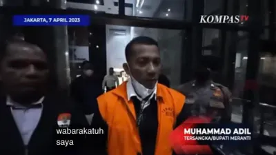 Bupati Meranti Muhammad Adil tersangka