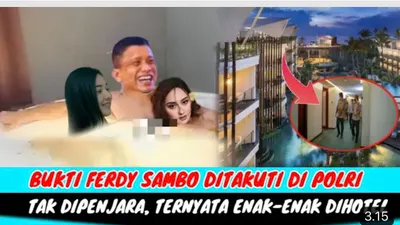 CEK FAKTA: Se-Indonesia Kena Prank, Ferdy Sambo Selama ini Tak di Penjara Tapi Enak-enakan di Hotel, Benarkah?