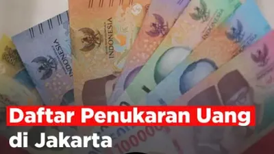 Jasa penukaran uang baru di Jakarta
