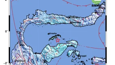 Kabupaten Tojo Una-una, Sulawesi Tengah diguncang gempa bumi