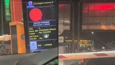 Viral netizen di TikTok curhat tarif tol hingga Rp700 ribu lebih saat menuju Bandung 