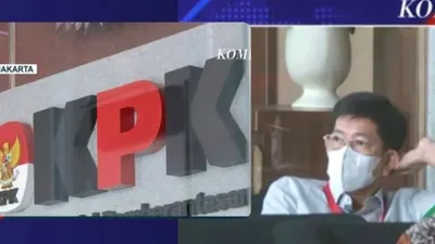 Wahono Saputro  Usai Diperiksa KPK