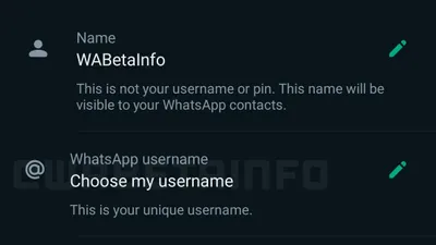 Sejak awal kemunculannya, WhatsApp menjadi media sosial yang hingga kini belum mendukung adanya fitur username atau nama pengguna.