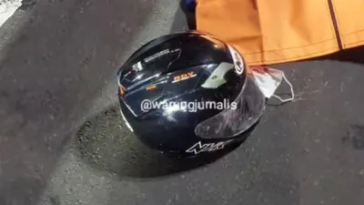 Terpeleset Ceceran Minyak, Pengendara Motor Tewas Terlindas Truk Sampah Dinas Kebersihan di Matraman Jaktim