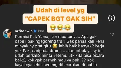 Komentar Istri Yama Carlos Menanggapi Curhatan Suaminya di Publik