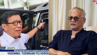 Yasonna Laoly membantah tudingan Tio Pakusadewo yang diberikan kepada anaknya, Yamitema Laoly, punya bisnis di lapas.