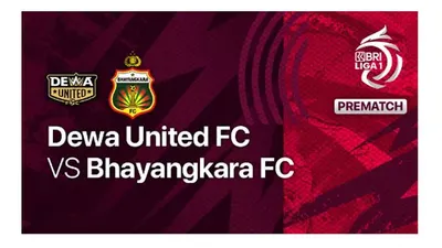 Link Live Streaming Bola Hari Ini Liga 1 Dewa United vs Bhayangkara FC, Minggu 14 Agustus 2022 