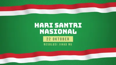 Hari Santri Nasional 2022.